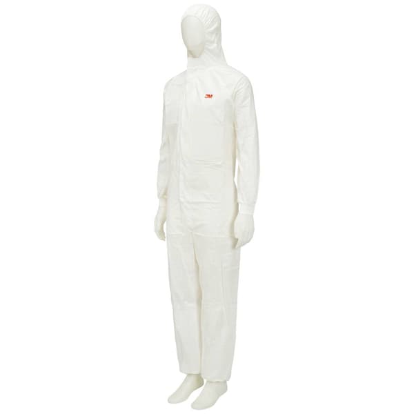3M 4545L Skyddsdräkt 4545 Storlek: L Vit
