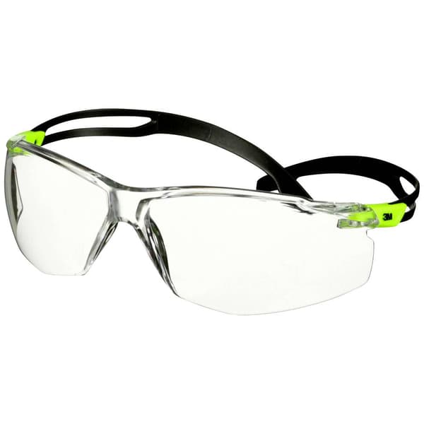 3M SecureFit SF501SGAF-GRN Skyddsglasögon inkl. anti-fogskydd Grön
