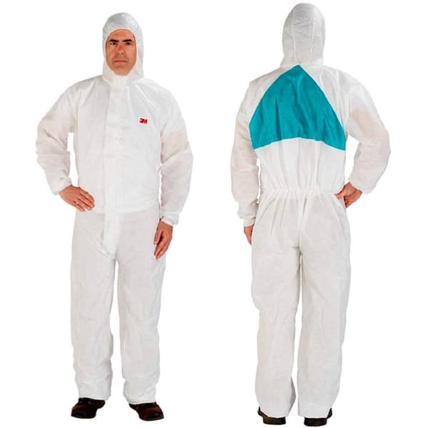 3M 4520CS2XL Skyddsdräkt 4520 Storlek=XXL Vit
