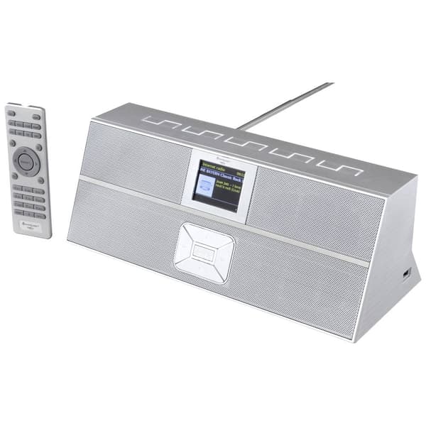 Internet-bordsradio soundmaster IR3300SI Internet, DAB+, FM DLNA-kompatibel, Högtalartelefon, inkl. fjärrkontroll, Spot
