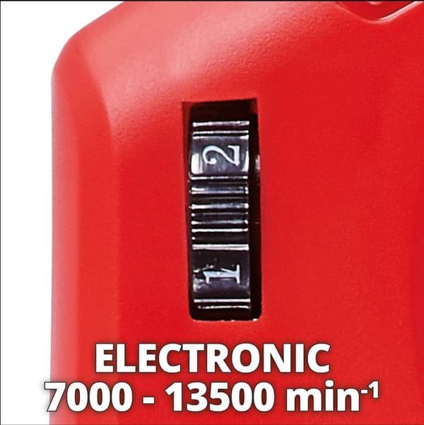 Einhell Sähköinen lehtipuhallin GC-EL 3024 E (puhallus, imurointi & silppuri, imuputki Ø75 mm, imuteho 650 m³/h, silppuamistoiminto 10:1, puhallusnope
