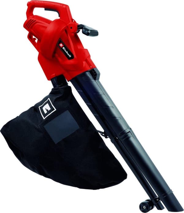 Einhell Sähköinen lehtipuhallin GC-EL 3024 E (puhallus, imurointi & silppuri, imuputki Ø75 mm, imuteho 650 m³/h, silppuamistoiminto 10:1, puhallusnope