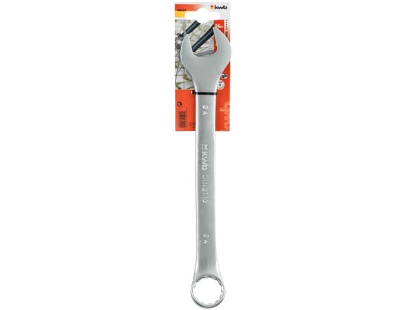 kwb 460224, 24 mm, Metallic, Krom-vanadium-stål, Satin, TÜV Rheinland GS, DIN 3113 A, 1 stk