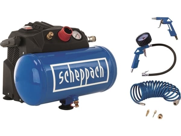 Scheppach Trykluftkompressor 6 l 8 bar