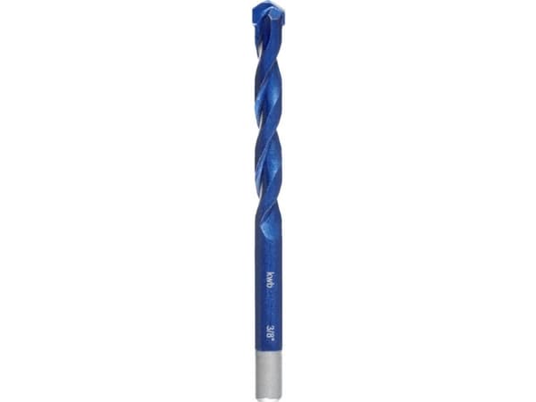kwb 051340, Drill, Twist Betongbor, Høyrehåndsrotasjon, 4 mm, 75 mm, Keramisk, Takstein