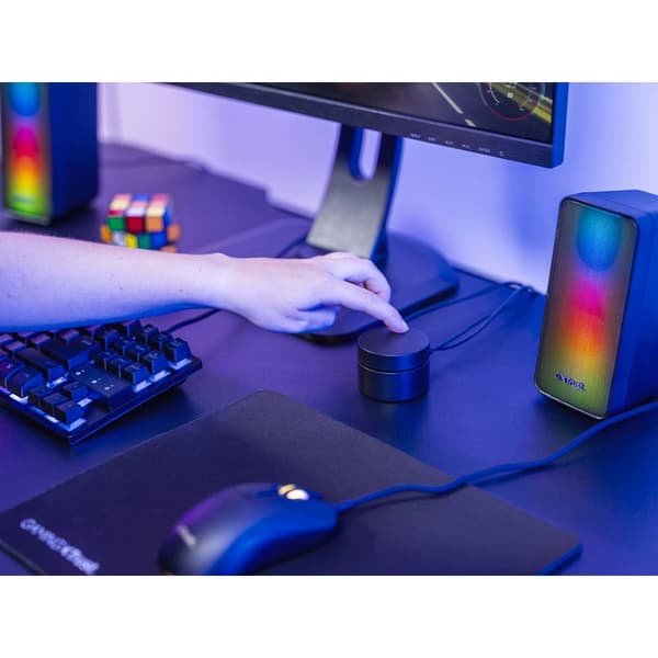 Trust GXT611 WEZZ Datorhögtalare Sladd Svart