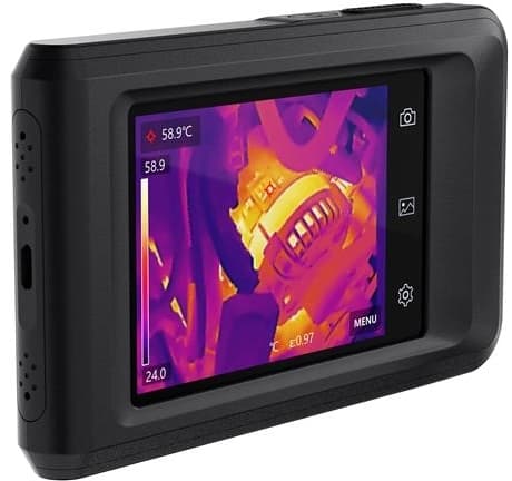 HIKMICRO Pocket2 lommekamera - Termisk kamera 256x192 pixel, 20°C-400°C, inkl. tilbehør
