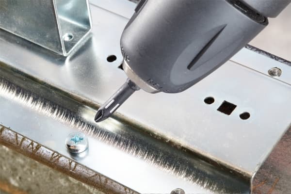 kwb 122153, 2 styck, Pozidriv, PZ 3, Stål, 50 mm, 25,4 / 4 mm (1 / 4")