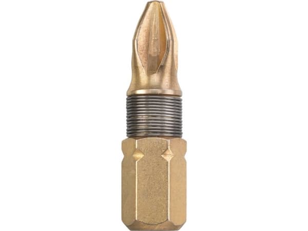 kwb 126102, 1 styck, Pozidriv, PZ 2, Rostfritt stål, 25 mm, 25,4 / 4 mm (1 / 4")