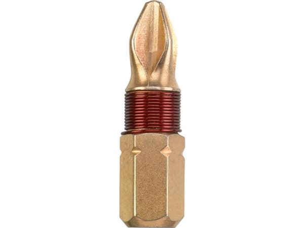 kwb 126002, 1 stykker, Philips, PH 2, Rustfritt stål, 25 mm, 25,4 / 4 mm (1 / 4")