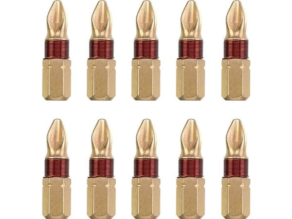 kwb 126012, 1 styck, Phillips, PH 2, Rostfritt stål, 25 mm, 25,4 / 4 mm (1 / 4")