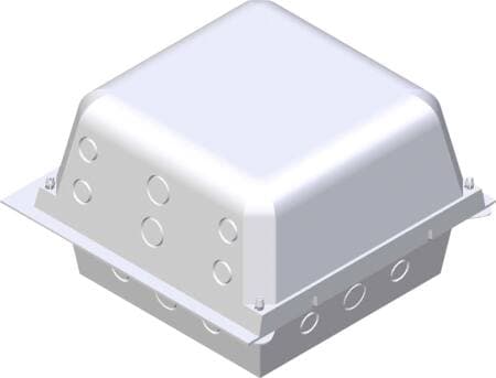 Safe boks mini 90 top - mål 220 x 222 x 90 mm