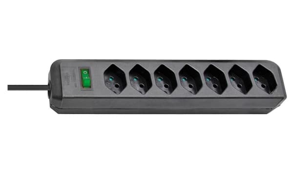 Brennenstuhl 1158922, Svart, 2 m