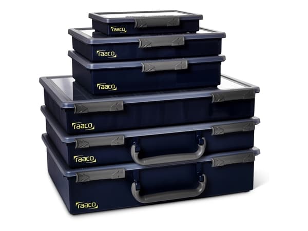raaco Assorter 80 4x8-0, Blå, Polypropylen (PP), 338 mm, 261 mm, 78 mm, 522 g