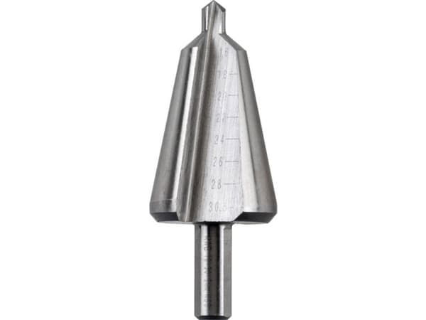 kwb 525200, Drill, Trinn Borekrone, 3 cm, Metall, 1 cm, Høy-Hastighets Stål (HHS)