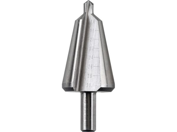 kwb 525200, Drill, Trinn Borekrone, 3 cm, Metall, 1 cm, Høy-Hastighets Stål (HHS)