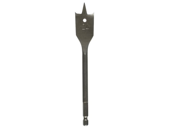 kwb 512412, Borr, Flatmejsel, 1,2 cm, Trä, Hexskaft, Grå