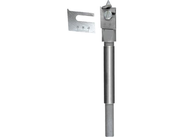 kwb 175440, Drill, 4,5 cm, Løvtre, Mykt tre, Tre, Sølv, Blister, 1 stykker