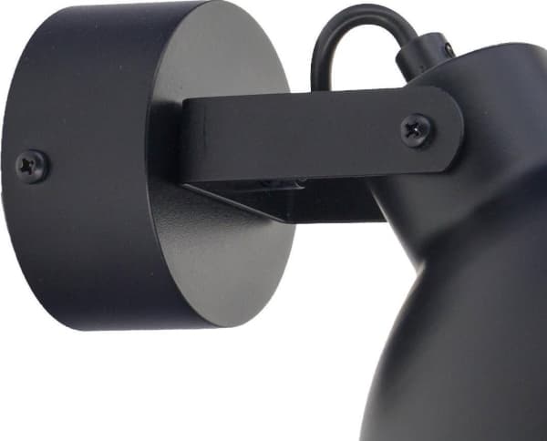 Sigma vägglampa 32264 Sigma justerbar vägglampa för sovrum loft svart