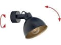 Miniatyrbild 2 av 4: Sigma vägglampa 32264 Sigma justerbar vägglampa för sovrum loft svart