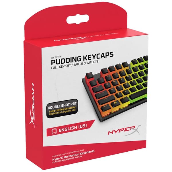 HyperX Pudding Keycaps Tangentskydd Svart
