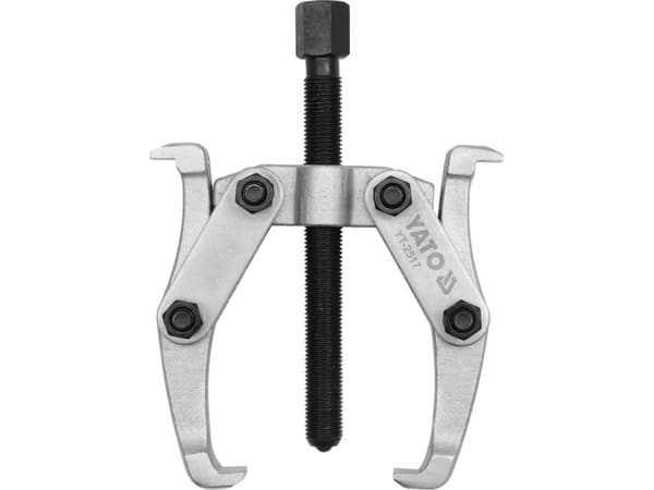 Yato YT-2517, Vetolaite, jossa on liukuleuat, 15,2 cm (6"), 6 t, Kromivanadiini-teräs, Musta, Ruostumaton teräs, 12 cm