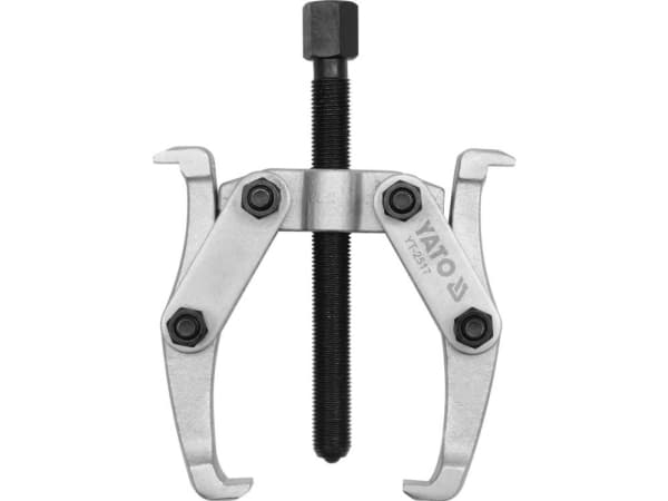 Yato YT-2517, Vetolaite, jossa on liukuleuat, 15,2 cm (6"), 6 t, Kromivanadiini-teräs, Musta, Ruostumaton teräs, 12 cm