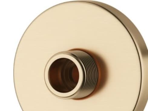 Mora tilgangsstykke - 80mm/1/2x3/4 np/roset børstet messing