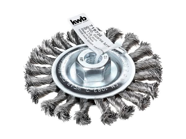 kwb 719736, Stålbørste, 1,4 cm, 11,5 cm, 0,5 mm, Metall, Stein, Metall