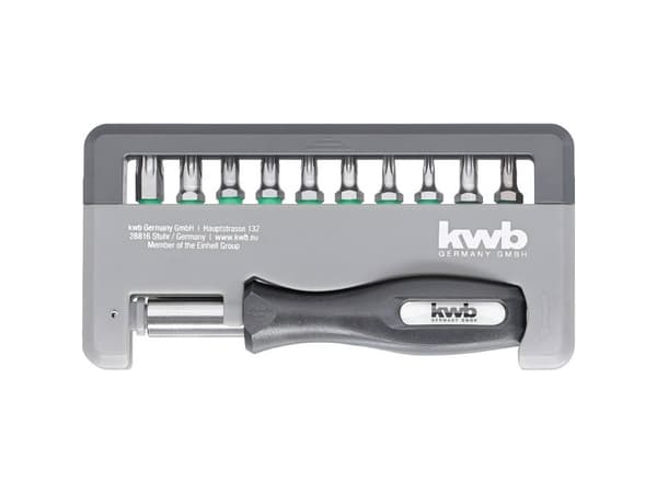 kwb 151040 Bit set 12 delar