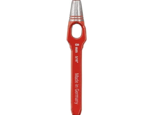 kwb 317708, Wad punch, Terästä, Punainen, Punainen, 8 mm, 1 kpl