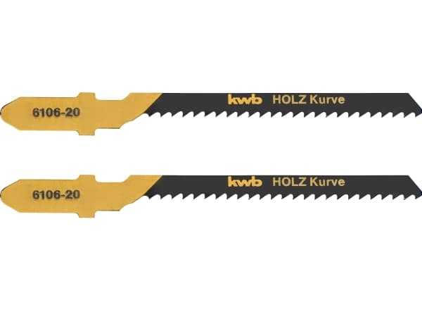 Einhell Kwb HCS sticksågblad 77/55 x 2,0 mm trä 2 st.