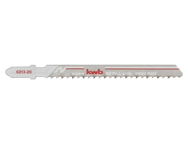 kwb 621325, Figursågblad, Akrylglas, Gjuten aluminium, Pipa, Profil, Bimetall, Rostfritt stål, 3 mm, 7,5 cm