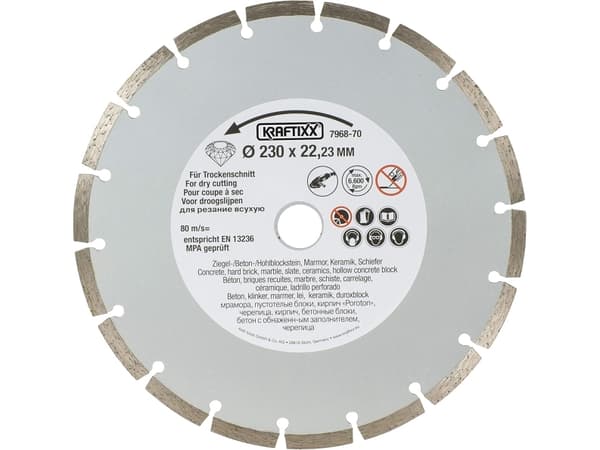 kwb 796870, Klippskiva, Varje varumärke, 650 g, 265 mm, 235 mm, 10 mm