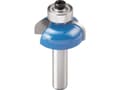 Miniatyrbilde 3 av 3: kwb 755920, Roundover-bit, 6,35 mm, 2,57 cm, 8 mm, 1 stykker