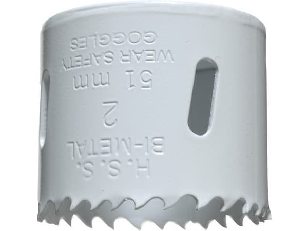 kwb 598051, Single/enkelt, Drill, Aluminium, Kopper, Gipsplater, Plast, Stål, Tre, Hvit, Bimetall, Høy-Hastighets Stål (HHS), Cobalt Alloy High-Speed