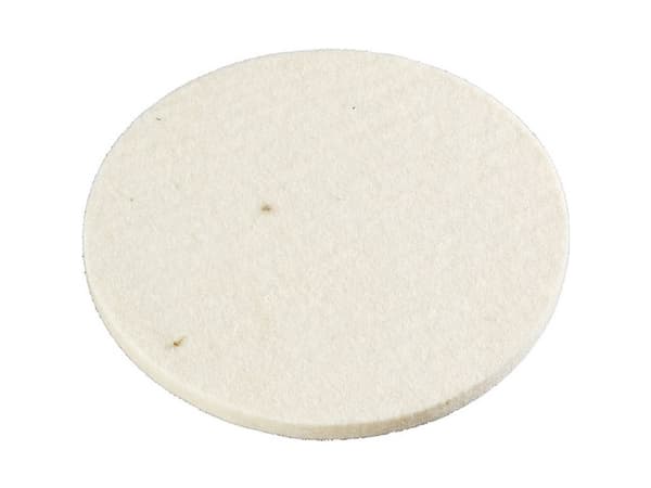 kwb 486000, Poleringsskive, 12,5 cm, Hvit