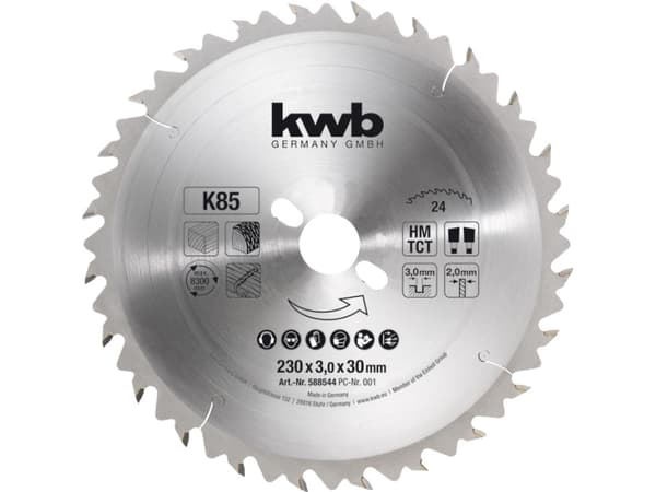 kwb 588544 Rundsavblad 1 stk