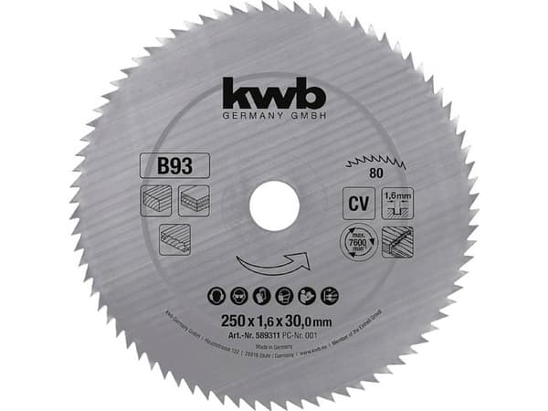 kwb 589311, Paneeli, vaneri, havupuu, 25 cm, 3 cm, Kromivanadiiniteräs