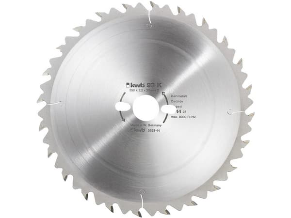 kwb 593044, Mjuka träslag, Spånskiva, Hårt träslag, 30 cm, 3 cm, 2,2 mm, 3,2 mm, 1 styck