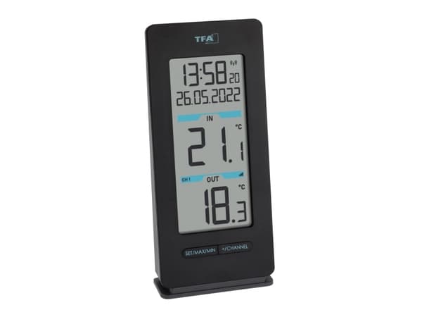 TFA Wekker digitaal met maandkalender TFA Wekker digitaal met maandkalender