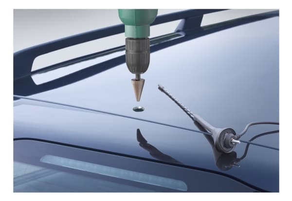 kwb 524010, Drill, Trinn Borekrone, 2,4 cm, Ikke-jernholdig metall, Plast, Tre, 8 mm, Kull stål