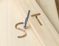 Miniatyrbilde 2 av 3: kwb 755720, Roundover-bit, 8 mm, 8 mm, 1 stykker