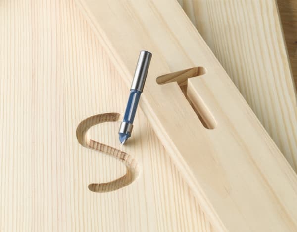 kwb 755720, Roundover-bit, 8 mm, 8 mm, 1 stykker