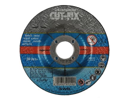 kwb 791750, Kutteskive, Flatt senter, Metall, Blad metall, Alle merker, 2,2 cm, 17,8 cm