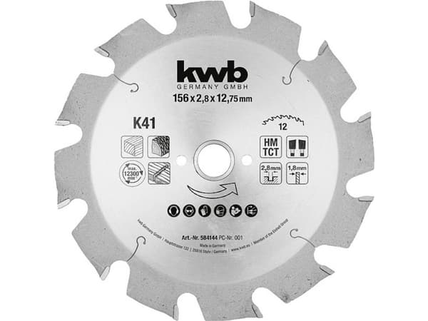kwb 584144 Rundsavblad 1 stk