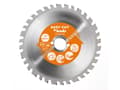Miniatyrbild 1 av 4: kwb 586933, Gjuten aluminium, Spånskiva, Hårt träslag, Icke-järnmetaller, Plast, Metallplåt, 19 cm, 3 cm, 1,8 mm, 7000 RPM, 2,8 mm