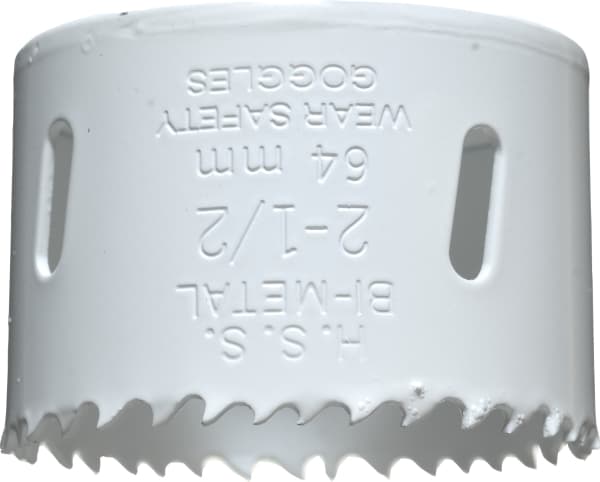 kwb 598064, Single, Borr, Gjuten aluminium, Koppar, Gipsskivor, Plast, Stål, Trä, Vit, Bimetall, Snabbstål (HSS), Kobalt-legerat höghastighetsstål (H