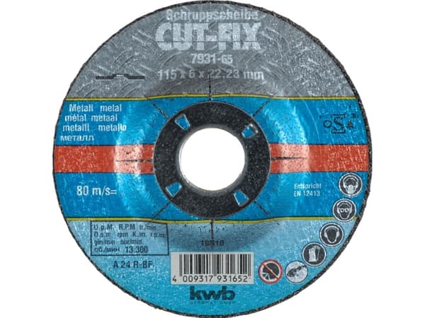 kwb CUT-FIX, Hiomakiekko, Metalli, 2,2 cm, 23 cm, 6 mm, 80 m/s