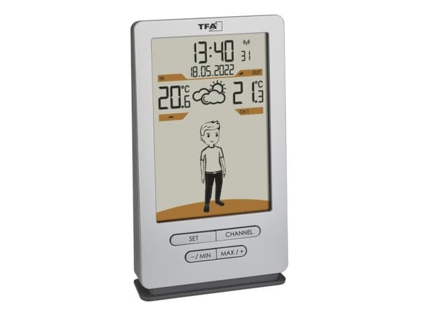 TFA Dostmann Weather Jack 35.1166.54 Langaton sääasema Ennuste 12-24 tunnille